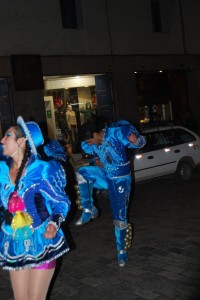 Caporal at Night in Cuzco