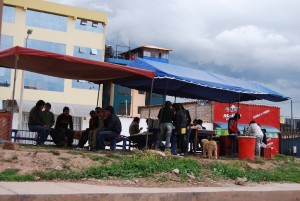 Sunday Grill in a Cuzco Neighborhood