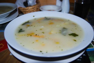 Morón (Barley) Soup