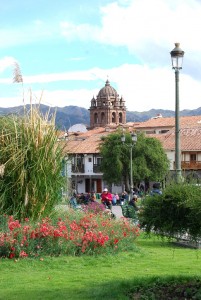 Garden on the Plaza de Armas