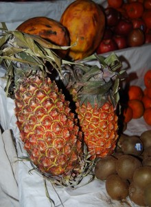 Pineapples in the Market