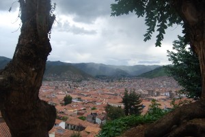 Cloudy Day and Showers in Cuzco
