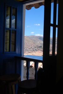 View of Cuzco Roofs from La Caverne del Oriente
