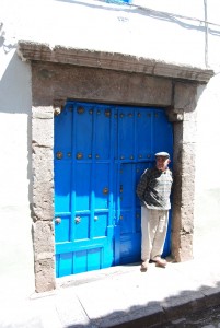 Mr. Alberto on His Colonial House