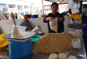 Tarwi For Sale at the Market