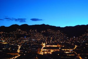 Cuzco by Night, View from San Blas