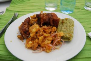 Green Tamale, Cara Pulcra and Pork in Piura