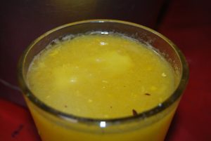 A glass of Passion Fruit Juice