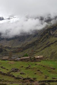 Homes in a High Mountain Valley