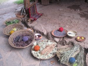 Materials for Natural Dyes in Chinchero (Photo: Fidelus)