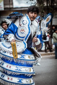 Dancing the Morenada in Cusco (Photo: Alonzo Riley)