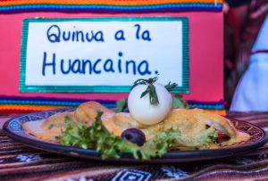 Quinoa a la Huancaina
