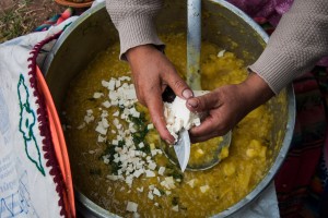Preparing Traditional Food in Anta (Photo: Wayra)