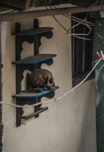 A Skull Watching over the House in Paucartambo (Photo: Wayra)