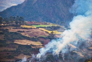 Burning a Field by Limatambo (Photo: Wayra)