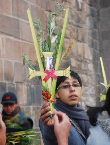 A Palm Cross for Holy Week