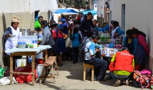 Food in the Street in Paucartambo (Wayra)