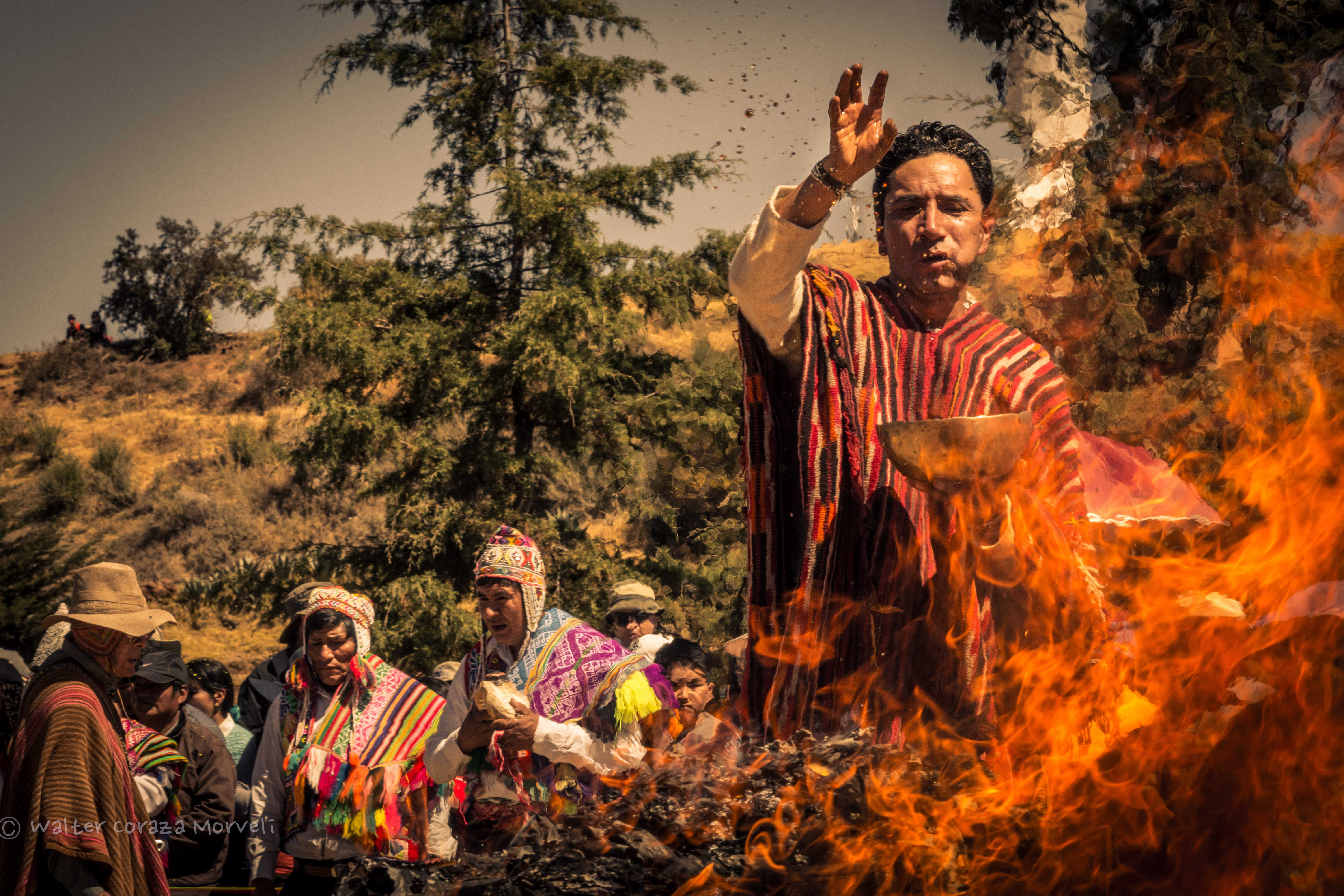 Making an Inca Ritual