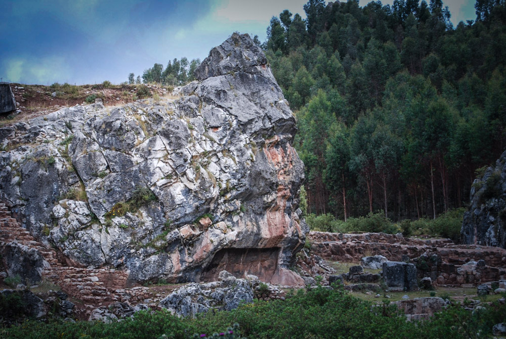 Inka Atahuallpa Converted into Stone