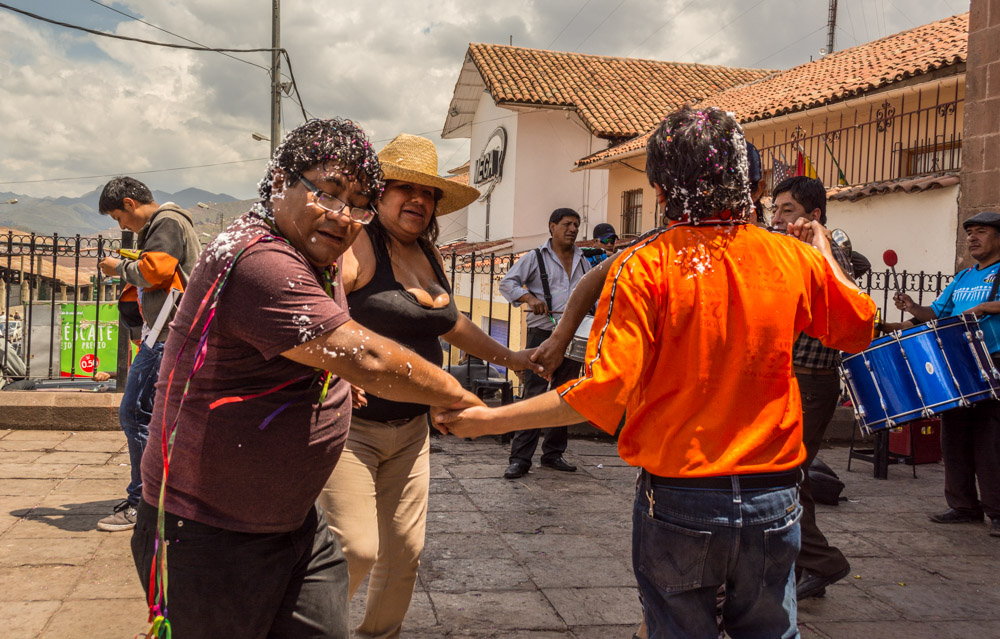 Dancing for Compadres (Hebert Edgardo Huamani Jara)